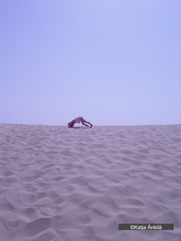 Girl on the sand